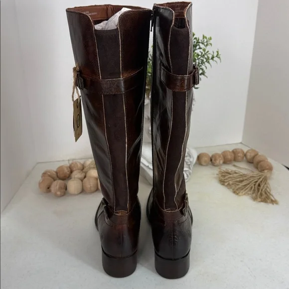 Born Gibb High Shaft Boots - Leather, Wide Calf (For Women) Size 7.5 - Picture 7 of 10
